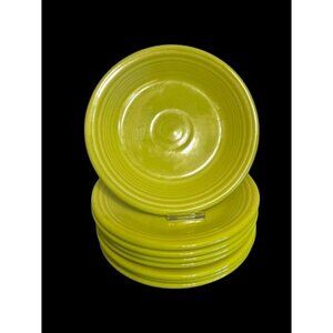 Set of 4 FIESTA 7.5" Plates in Lemongrass